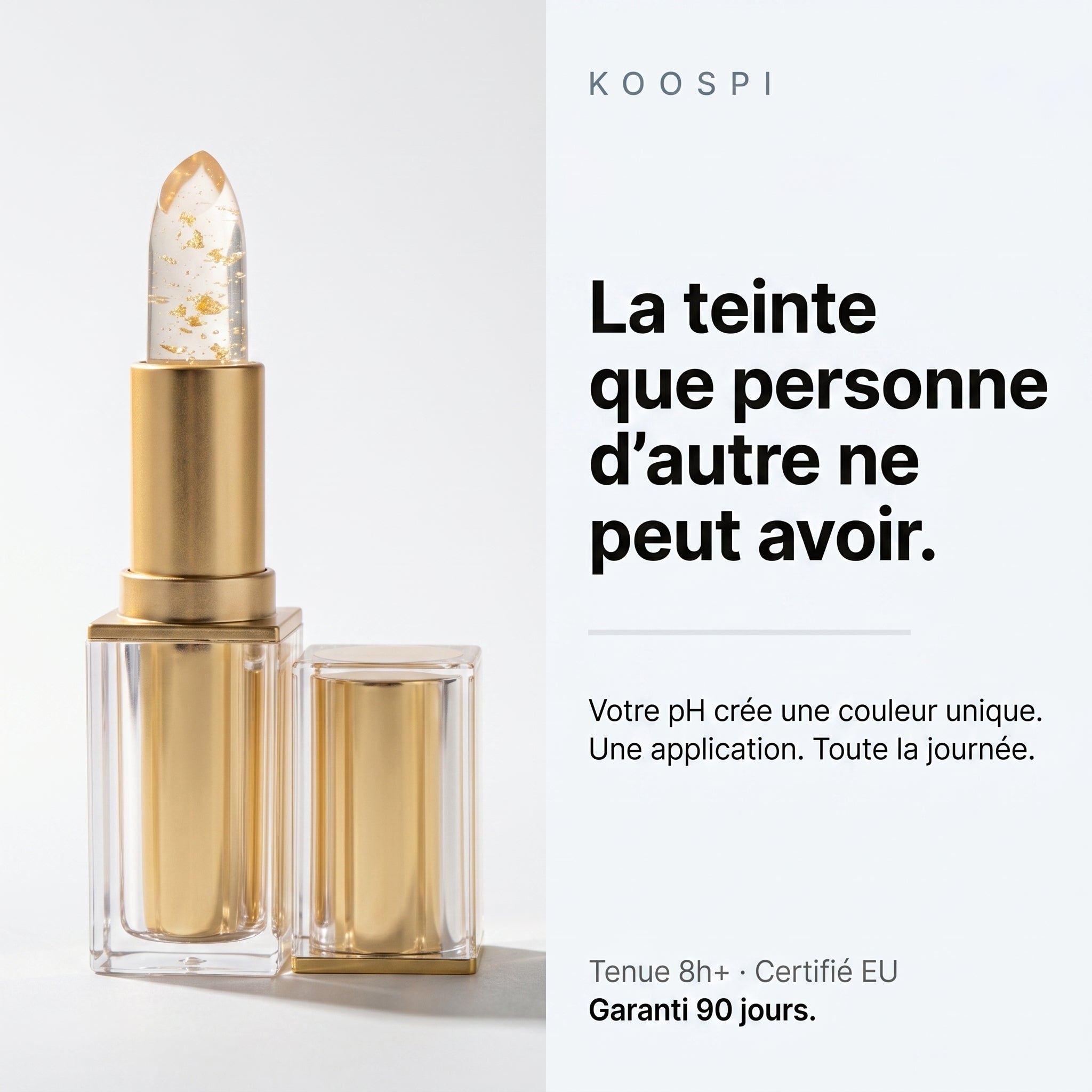Rouge à lèvres pH adaptatif